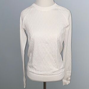 Lululemon Cable Knit Swiftly Tech long sleeve